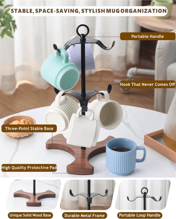 Mug Stack Rack Countertop Mug Storage Rack – JAYBLAIRS LLC